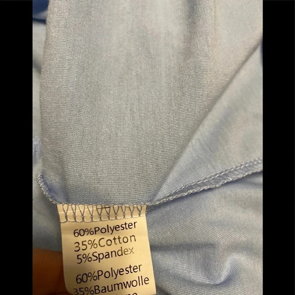 NWT Grace Karin Baby Blue Raglan Dress - Picture 6 of 7